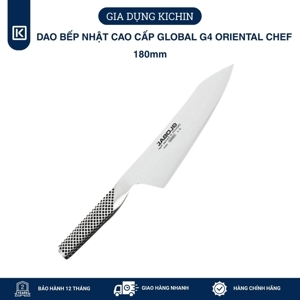 Dao bếp Nhật Global G4 Oriental Chef - Dao thái lọc thịt cá (180mm)