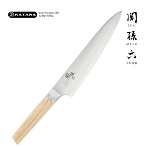 Dao bếp Nhật cao cấp KAI 10000CL Chef - Dao thái thịt cá AE5256 (210mm)