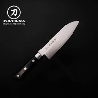 Dao bếp Nhật cao cấp Tojiro DP 37 lớp Damascus VG10 Santoku F659 (170mm)