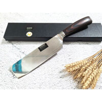 DAO BẾP USUBA -DAO BẾP NHẬT THÉP DAMASCUS MÃ DT125 TCSVN