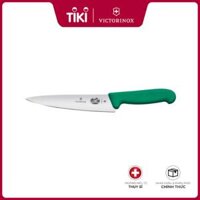 Dao bếp Victorinox Carving Knives Professional Fibrox green handle Hãng phân phối chính thức 5.2004.19