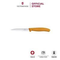 Dao bếp Victorinox Swiss Classic Paring Knife màu cam 10cm 6.7736.L9 (lưỡi răng cưa)