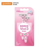 Dao Cạo Body Dorco Shai 3 Sample TRC200PK-2B 2 Cây