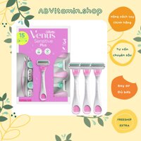 DAO CẠO DÀNH CHO NỮ GILLETTE VENUS USA Hộp set 15 chiếc (Tách lẻ set)