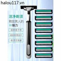 Dao cạo Đức Dao cạo hai lưỡi Dao cạo bằng tay Dao cạo nam Lưỡi râu kiểu cũ Giá đỡ lưỡi đa năng