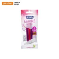 Dao Cạo Dùng Một Lần Dành Cho Nữ Exacta 2 Sensitive Schick 3 Cây