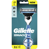 Dao cạo Gillette Mach 3 ,  Hộp 1 cán  2 đầu lưỡi