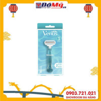 Dao cạo Gillette Venus 3 Blades (1 tay cầm, 2 đầu cạo 3 lưỡi kép)