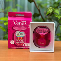 Dao cạo Gillette Venus Snap Extra Smooth 5 lưỡi gồm tay cầm + 1 lưỡi cạo + 1 hộp bảo quản