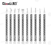 Dao cạo keo QIANLI cán Cacbon (007,008)