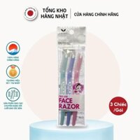 Dao Cạo Lông Mặt, Lông Mày Nhật Bản S Select Pro UseFace Razor (3 Chiếc/Gói)