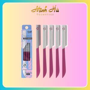 Dao cạo lông mày Nhật Disposable BTM-5F1 bộ 5 chiếc