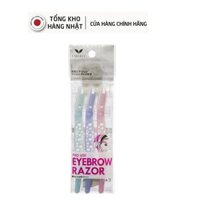 Dao Cạo Lông Mày S Select Pro Use EyeBrow Razor Nhật Bản (3 Chiếc/Gói)