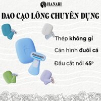 Dao cạo lông mini đa năng Colorlamb Razor cho phụ nữ, dao cạo lông chân tay, nách, vùng kín - Hanari