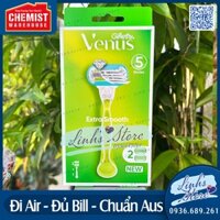 Dao cạo nữ 5 lưỡi Gillette Venus Extra Smooth + 2 Blade Refills 💙 linhsstore