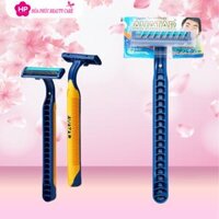 Dao Cạo Râu 2 Lưỡi Kai Razor Dành Cho Nam Màu Xanh