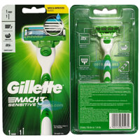 Dao cạo râu 3 lưỡi Gillette mach 3 sensitive