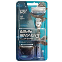 Dao cạo râu 3 lưỡi Gillette Mach3 Clean 1Up