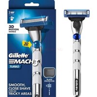 Dao cạo râu 3 lưỡi kép Gillette Mach 3 Turbo 3D (1 cây)