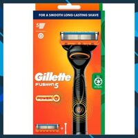 Dao cạo râu 5 lưỡi cao cấp Gillette Fusion 5 Power - Chính hãng