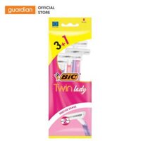 Dao Cạo Râu Bic Nữ 2 Lưỡi 3 Cây +1