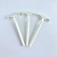 Dao cạo râu, cạo mặt dùng 1 lần, bàn cạo râu siêu bén cao cấp, túi 100 chiếc
