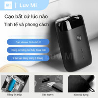 Dao Cạo Râu Điện Xiaomi Mijia S100 Dao Cạo Đôi Nam Dao Cạo Râu Sạc Nhanh Tiện Dụng