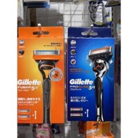 Dao cạo râu Gillette 5 lưỡi Fusion 5+1 và ProGlide 5+1 hàng Nhật nội địa