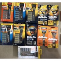 Dao cạo râu Gillette Fusion 5 + 1 Nhật Bản nội địa và lưỡi dao cạo râu thay thế Proglide, Proshield đầy đủ mã