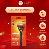 Dao cạo râu Gillette Fusion Proglide Nhật Bản lưỡi kép cạo sạch không trầy xước, Set 1 cán + 6 lưỡi thay thế