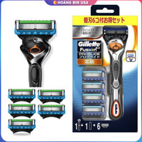 Dao cạo râu Gillette Fusion Proglide 5 Power, Hộp 1 cán Pin 6 đầu lưỡi