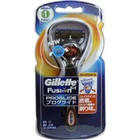 Dao cạo râu Gillette Fusion 5+1 Proglide của Nhật (Pin siêu tiết kiệm)