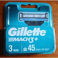 Dao cạo râu Gillette Mach 3 ( 3 dao/hộp )