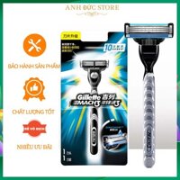 Dao cạo râu Gillette mach 3 lướt nhẹ cạo êm đẳng cấp phái mạnh