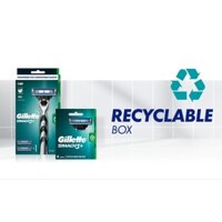 Dao Cạo Râu Gillette Mach3+ New (1 Cán + 2 Lưỡi)