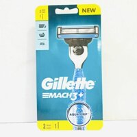 Dao cạo râu GILLETTE Mach3 cao cấp vỉ 1 cán + 2 lưỡi thay thế