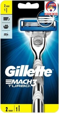 Dao Cạo Râu Gillette Mach3 Turbo Hàn Quốc 마하3 터보 면도기