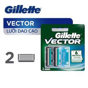 Dao cạo râu GILLETTE Vector Plus 1's - 2 lưỡi kép