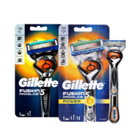 Dao Cạo Râu GILLETTE Fusion 5 (Không Xài Pin) cần cạo râu 5 lưỡi cao cấp cho nam Gillette Fusion Proglide 5 (Cần Cạo