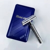 Dao Cạo Râu INOX 304 Cao Cấp Chất Lượng Cao, Phong Cách Truyền Thống , Đầy Đủ Hộp Gương Dao Cạo