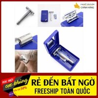 Dao Cạo Râu Inox cổ điển chất lượng cao MingShi 9508 Bản nâng cấp của Weishi [ Cam Kết Hàng Chuẩn Video Ảnh T