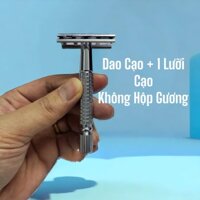 Dao Cạo Râu INOX Cổ Điển Chính Hãng Cán Tháo Rời [ Không Hộp ]