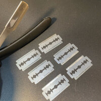 Dao cạo râu kèm 10 lưỡi lam chống đứt da hay trầy xước