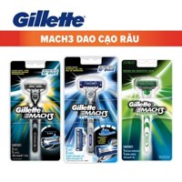 DAO CẠO RÂU - LƯỠI CẠO RÂU GILLETTE MACH 3 (đủ mã)