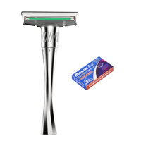 Dao cạo râu lưỡi lam cổ điển có nhiều mức điều chỉnh độ sắc của dao cạo