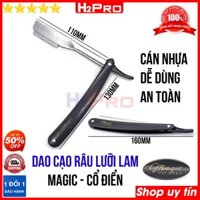 Dao cạo râu lưỡi lam Magic H2Pro, Dao cạo râu cổ điển hay dùng trong salon tóc