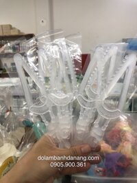 Dao cắt bánh kem nhựa trắng (1 lốc)