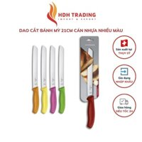 Dao cắt bánh mỳ Victorinox nhập khẩu Thụy Sỹ Swiss Classic 21cm cán nhựa nhiều màu