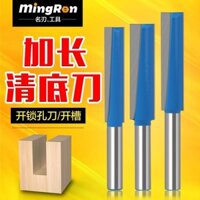 Dao cắt đáy mở rộng 16, 18, 20, mũi khoan gỗ, công cụ định tuyến gỗ điện, dao cắt thẳng, máy khắc, đầu cắt rãnh UIQN