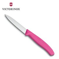 Dao cắt gọt rau củ VICTORINOX Paring Knives màu hồng 8cm 6.7606.L115 (lưỡi thẳng)